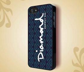 DIAMOND SUPPLY LOGO - iPhone 4 Case, iPhone 4s Case and iPhone 5 case Hard Plastic Case HNF