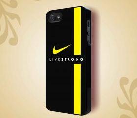 LIVESTRONG NIKE LOGO SPORT BIKE - iPhone 4 Case, iPhone 4s Case and iPhone 5 case Hard Plastic Case HNF