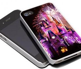 DISNEY CASTLE FIREWORKS - iPhone 4 Case, iPhone 4s Case and iPhone 5 case Hard Plastic Case MSH