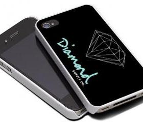 DIAMOND SUPPLY CO - iPhone 4 Case, iPhone 4s Case and iPhone 5 case Hard Plastic Case MSH