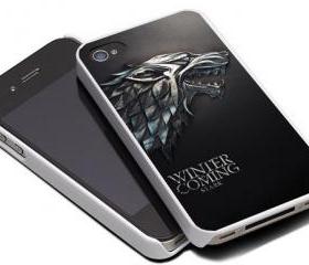 HOUSE STARK WOLF 2 - iPhone 4 Case, iPhone 4s Case and iPhone 5 case Hard Plastic Case MSH