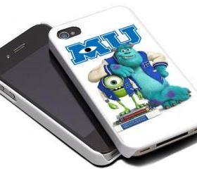 MONSTER INC UNIVERSITY - iPhone 4 Case, iPhone 4s Case and iPhone 5 case Hard Plastic Case MSH