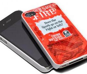 TACO BELL SAUCE FIRE 2 - iPhone 4 Case, iPhone 4s Case and iPhone 5 case Hard Plastic Case MSH