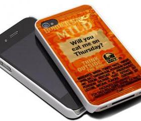 TACO BELL SAUCE FIRE 3 - iPhone 4 Case, iPhone 4s Case and iPhone 5 case Hard Plastic Case MSH