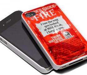 TACO BELL SAUCE FIRE - iPhone 4 Case, iPhone 4s Case and iPhone 5 case Hard Plastic Case MSH