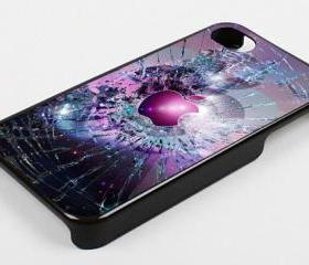 APPLE CRACKED OUT NEBULA - iPhone 4 Case, iPhone 4s Case and iPhone 5 case Hard Plastic Case KK