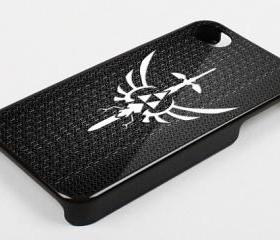 CARBON LOGO ZELDA ADVENTURE - iPhone 4 Case, iPhone 4s Case and iPhone 5 case Hard Plastic Case KK
