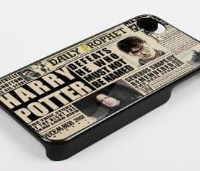 DECEMBER 2012 HARRY POTTER DAILY PROPHET - iPhone 4 Case, iPhone 4s Case and iPhone 5 case Hard Plastic Case KK