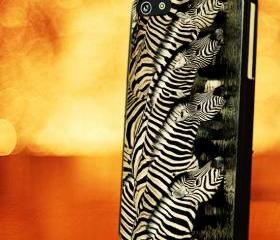ZEBRA PATTERN SKIN - iPhone 4 Case, iPhone 4s Case and iPhone 5 case Hard Plastic Case LZN