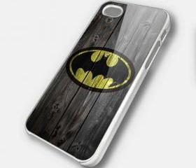 LOGO BATMAN - iPhone 4 Case, iPhone 4s Case and iPhone 5 case Hard Plastic Case SWX