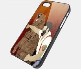 MAN PUNCH BEAR - iPhone 4 Case, iPhone 4s Case and iPhone 5 case Hard Plastic Case SWX