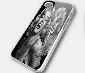 MARILYN MONROE - iPhone 4 Case, iPhone 4s Case and iPhone 5 case Hard Plastic Case SWX