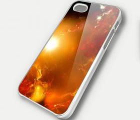 NEBULA SUN - iPhone 4 Case, iPhone 4s Case and iPhone 5 case Hard Plastic Case SWX