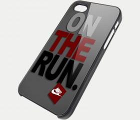 NIKE ON THE RUN - iPhone 4 Case, iPhone 4s Case and iPhone 5 case Hard Plastic Case SWX