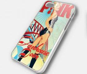 PINK FUNHOUSE TOUR - iPhone 4 Case, iPhone 4s Case and iPhone 5 case Hard Plastic Case SWX