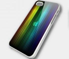 RAINBOW APPLE - iPhone 4 Case, iPhone 4s Case and iPhone 5 case Hard Plastic Case SWX