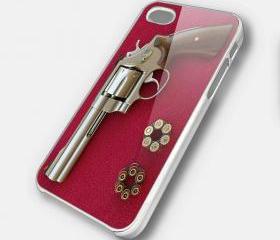REVOLVER 1 - iPhone 4 Case, iPhone 4s Case and iPhone 5 case Hard Plastic Case SWX