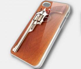 REVOLVER 4 - iPhone 4 Case, iPhone 4s Case and iPhone 5 case Hard Plastic Case SWX