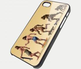 SKATEBOARD EVOLVE - iPhone 4 Case, iPhone 4s Case and iPhone 5 case Hard Plastic Case SWX