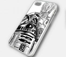 SKETS R2D2 - iPhone 4 Case, iPhone 4s Case and iPhone 5 case Hard Plastic Case SWX