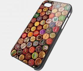BOTTLE CAPS - iPhone 4 Case, iPhone 4s Case and iPhone 5 case Hard Plastic Case SWX