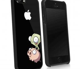 GIRR INVADER ZIM AND PIG - iPhone 4 Case, iPhone 4s Case and iPhone 5 case Hard Plastic Case KK