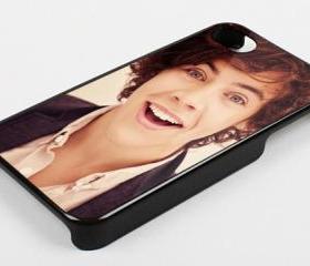 HARRY STYLES ONE DIRECTION NEW - iPhone 4 Case, iPhone 4s Case and iPhone 5 case Hard Plastic Case KK