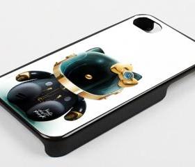 HELLO DAFT PUNK DJ BLACK - iPhone 4 Case, iPhone 4s Case and iPhone 5 case Hard Plastic Case KK