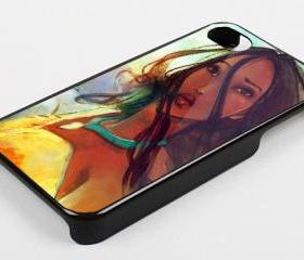 POCAHONTAS - iPhone 4 Case, iPhone 4s Case and iPhone 5 case Hard Plastic Case KK