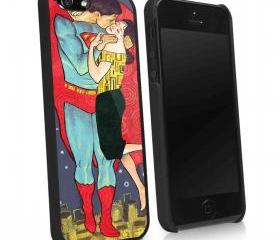 SUPERMAN INSPIRATION OF VAN GOGH PAINTING - iPhone 4 Case, iPhone 4s Case and iPhone 5 case Hard Plastic Case KK