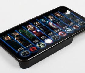 THE AVENGERS POWER - iPhone 4 Case, iPhone 4s Case and iPhone 5 case Hard Plastic Case KK