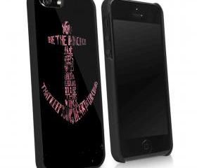 TYPOGRAPY OF ANCHOR CUSTOM - iPhone 4 Case, iPhone 4s Case and iPhone 5 case Hard Plastic Case KK
